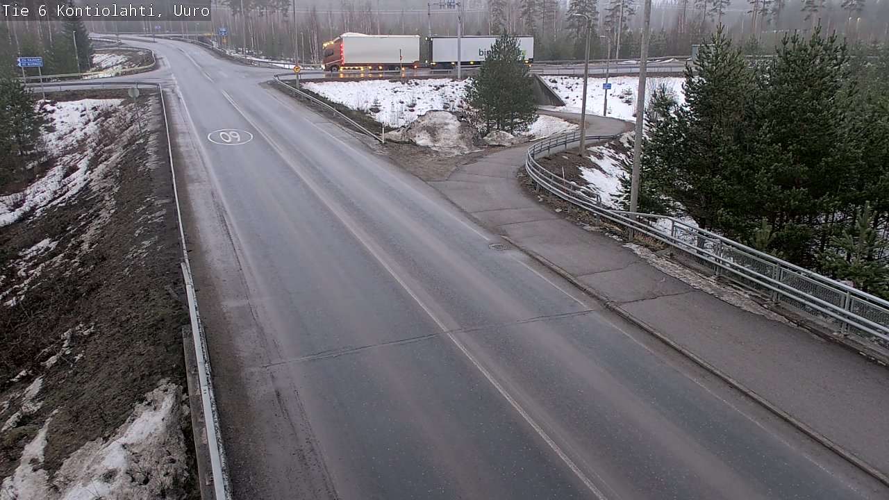 Kelikamerat Kuva Tie 6 Kontiolahti, Uuro, Kontiolahti, Pohjois-Karjala