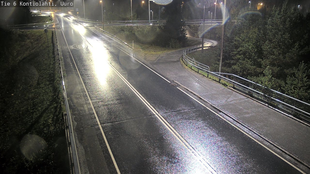 Weather Camera Image Road 6 Kontiolahti, Uuro, Kontiolahti, Pohjois-Karjala