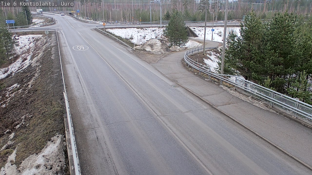 Kelikamerat Kuva Tie 6 Kontiolahti, Uuro, Kontiolahti, Pohjois-Karjala