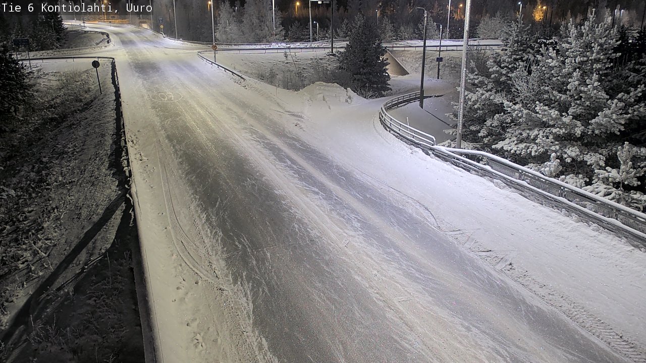 Kelikamerat Kuva Tie 6 Kontiolahti, Uuro, Kontiolahti, Pohjois-Karjala