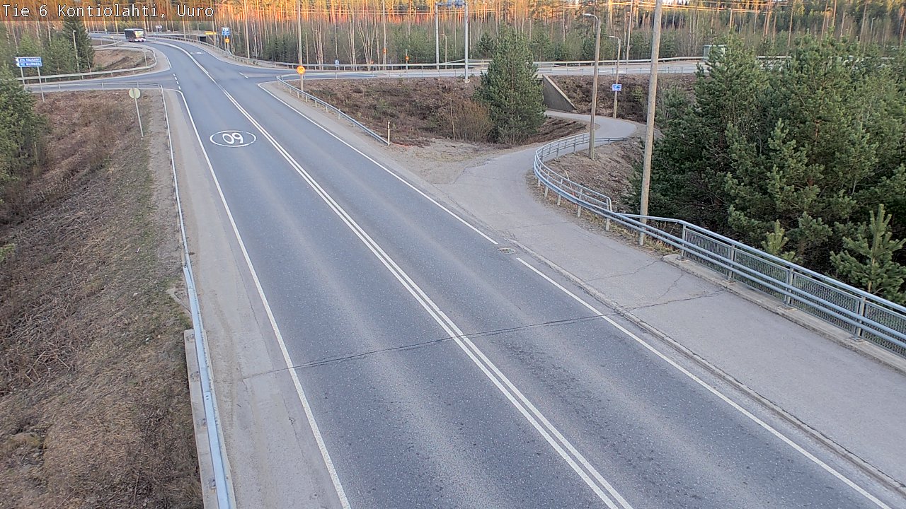 Kelikamerat Kuva Tie 6 Kontiolahti, Uuro, Kontiolahti, Pohjois-Karjala