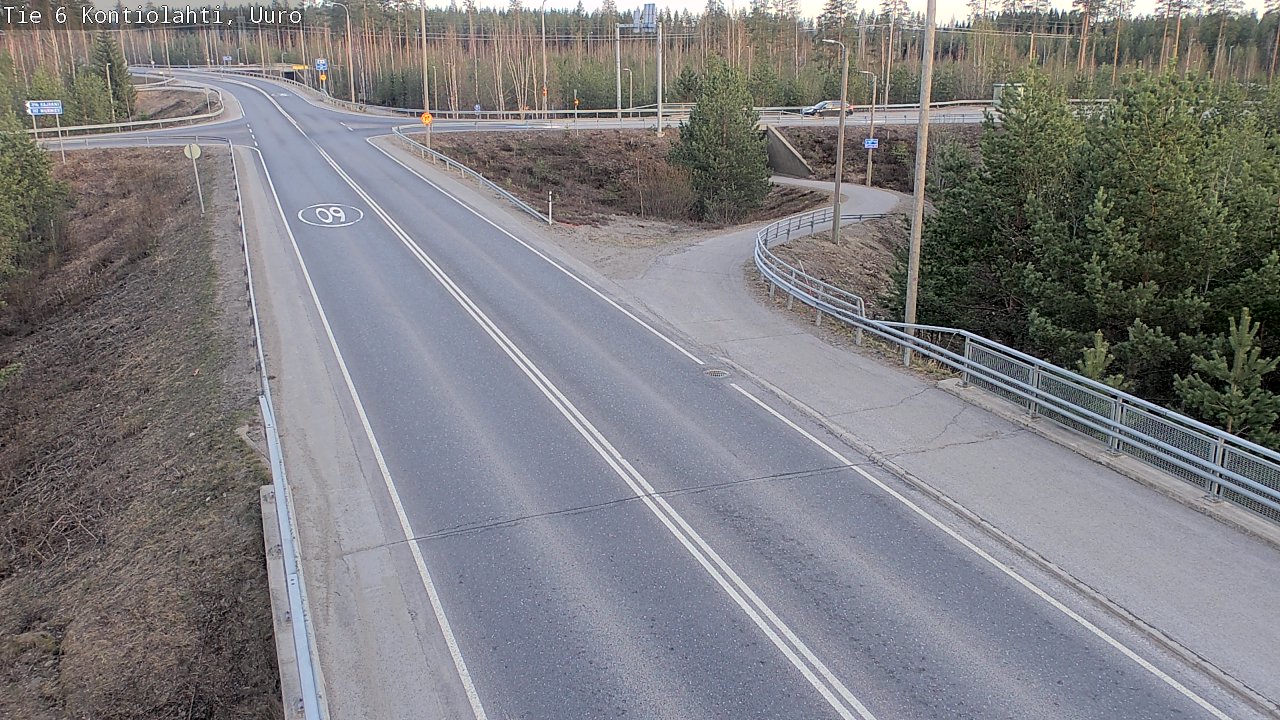 Kelikamerat Kuva Tie 6 Kontiolahti, Uuro, Kontiolahti, Pohjois-Karjala