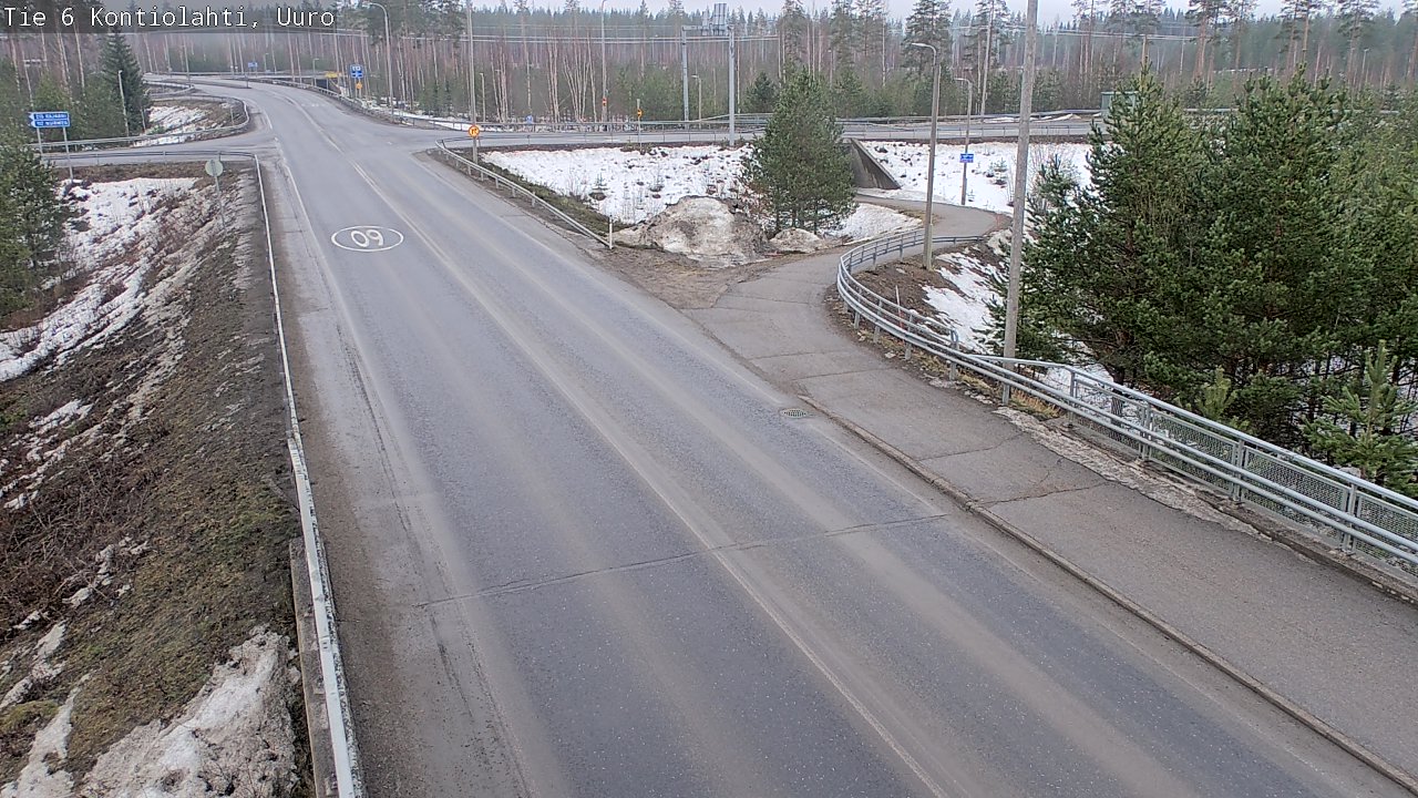 Kelikamerat Kuva Tie 6 Kontiolahti, Uuro, Kontiolahti, Pohjois-Karjala