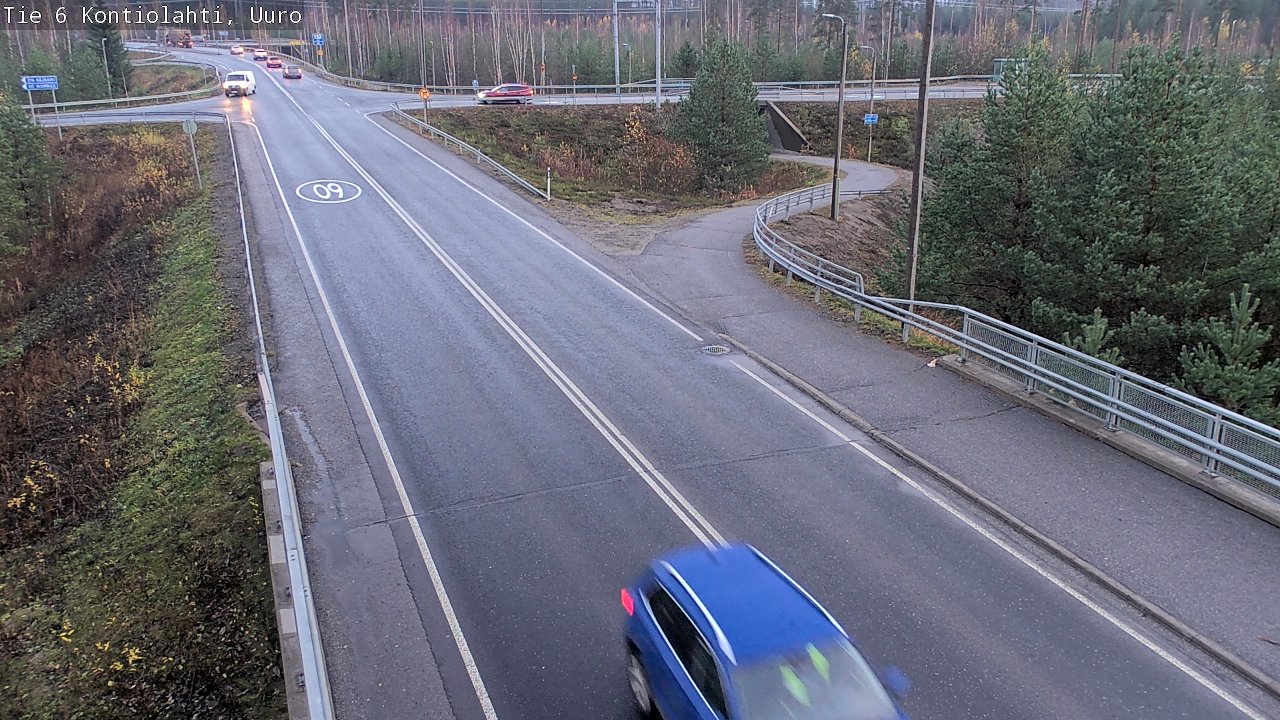 Kelikamerat Kuva Tie 6 Kontiolahti, Uuro, Kontiolahti, Pohjois-Karjala