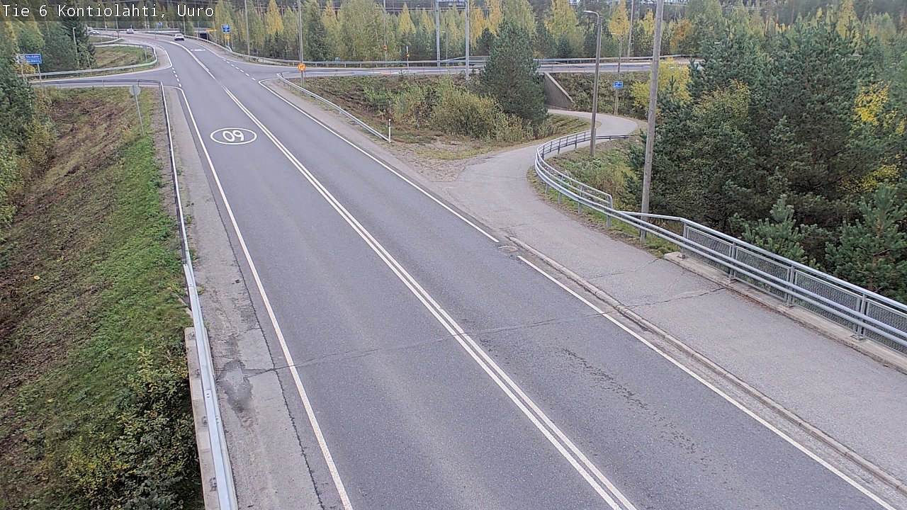 Kelikamerat Kuva Tie 6 Kontiolahti, Uuro, Kontiolahti, Pohjois-Karjala