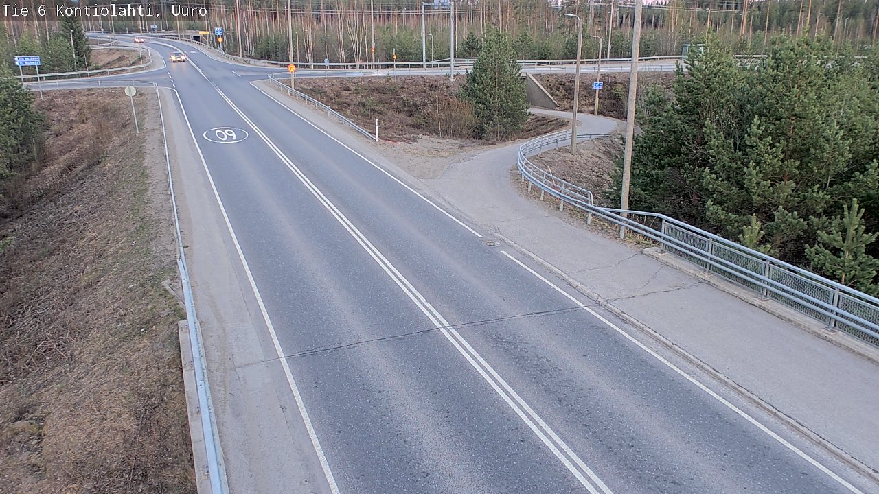 Kelikamerat Kuva Tie 6 Kontiolahti, Uuro, Kontiolahti, Pohjois-Karjala