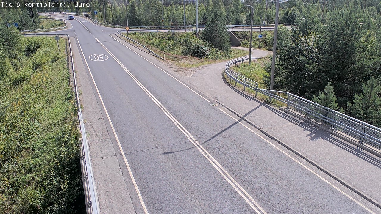 Kelikamerat Kuva Tie 6 Kontiolahti, Uuro, Kontiolahti, Pohjois-Karjala