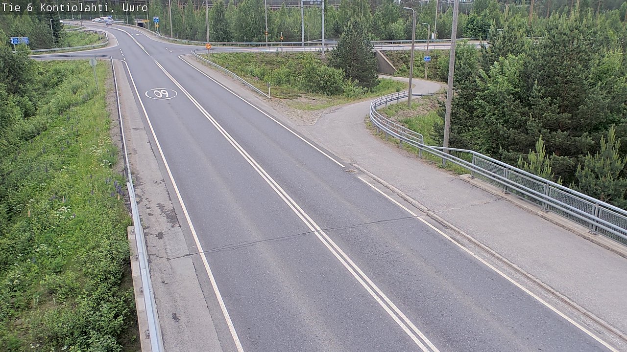 Kelikamerat Kuva Tie 6 Kontiolahti, Uuro, Kontiolahti, Pohjois-Karjala
