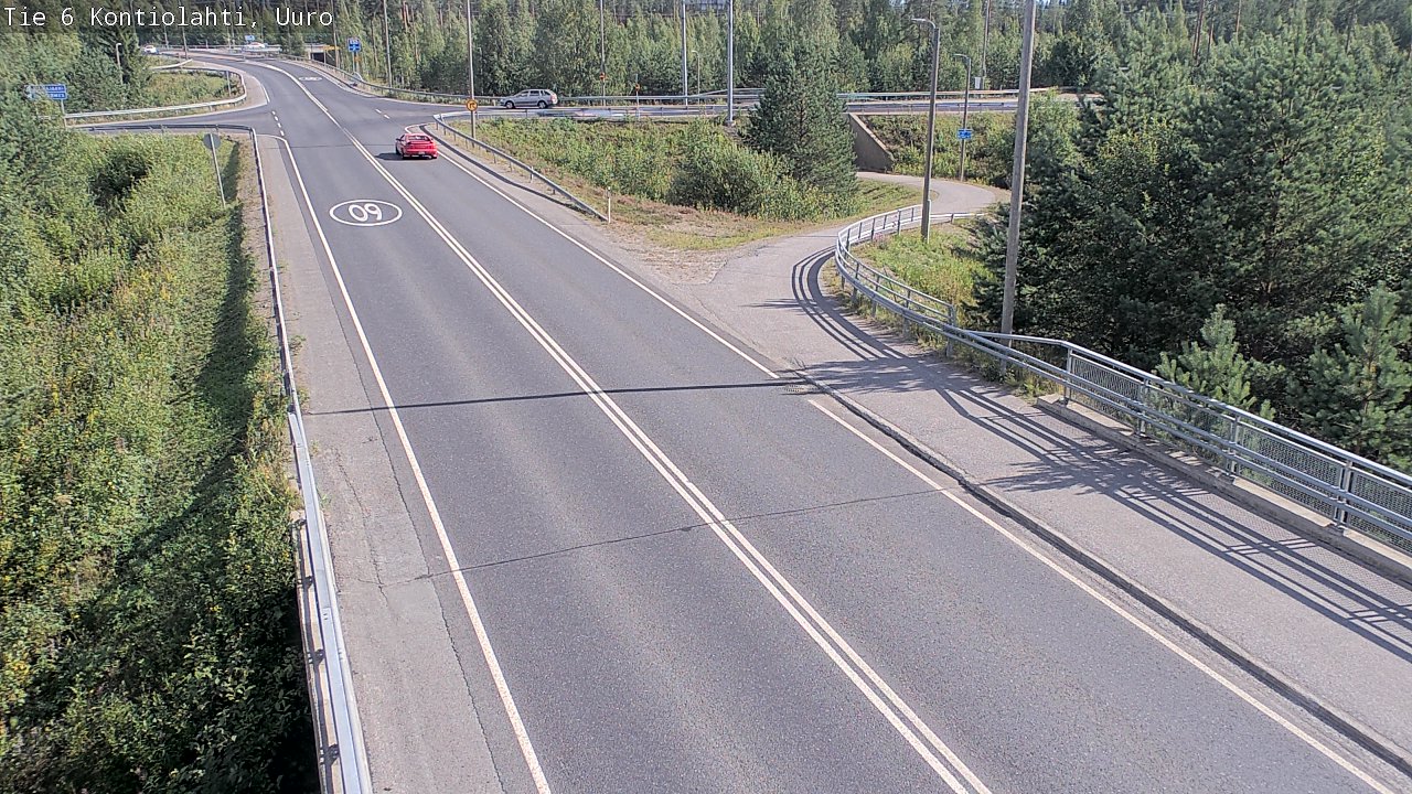Kelikamerat Kuva Tie 6 Kontiolahti, Uuro, Kontiolahti, Pohjois-Karjala