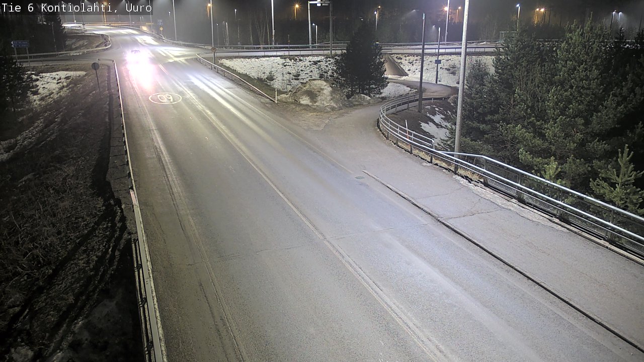 Weather Camera Image Väg 6 Kontiolax, Uuro, Kontiolahti, Pohjois-Karjala