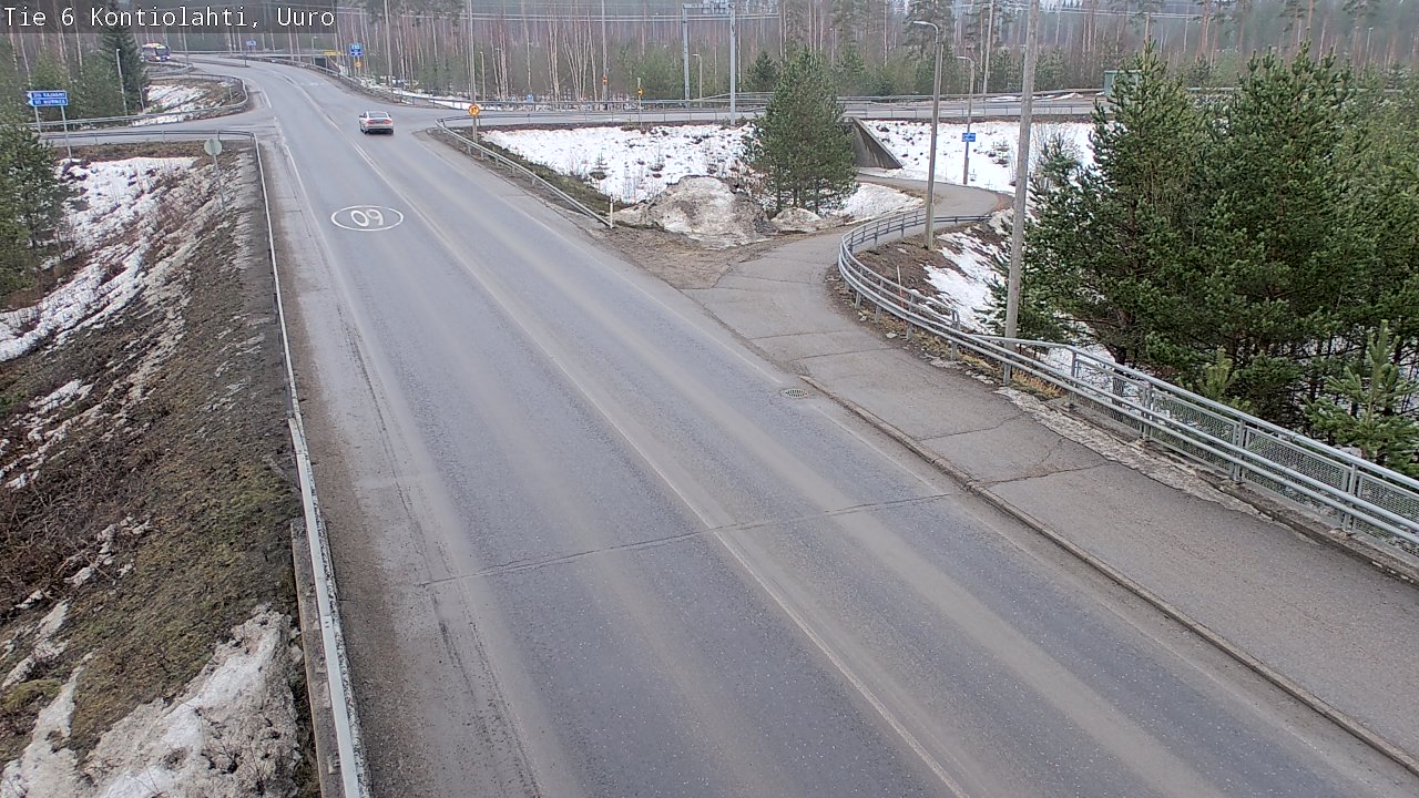 Kelikamerat Kuva Tie 6 Kontiolahti, Uuro, Kontiolahti, Pohjois-Karjala