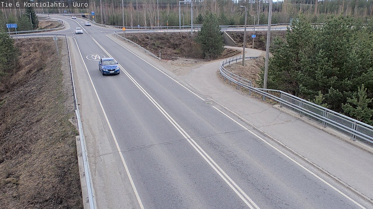 Kelikamerat Kuva Tie 6 Kontiolahti, Uuro, Kontiolahti, Pohjois-Karjala
