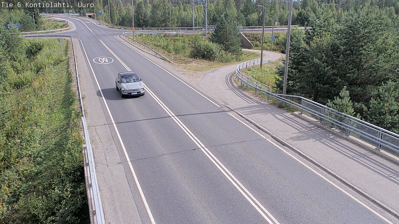Kelikamerat Kuva Tie 6 Kontiolahti, Uuro, Kontiolahti, Pohjois-Karjala