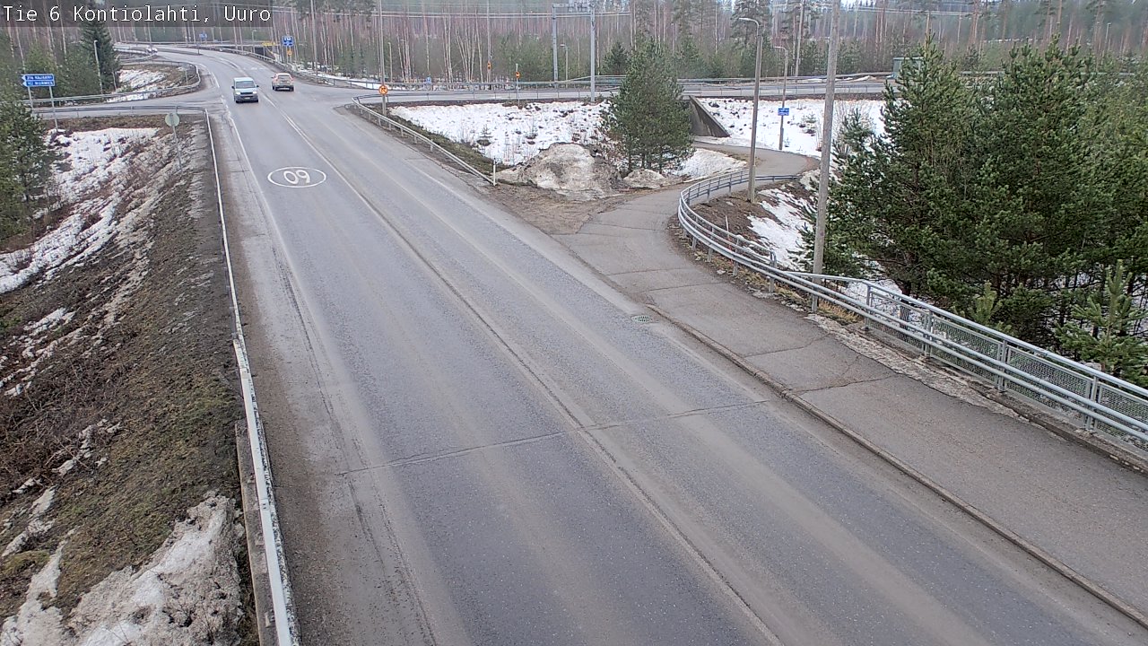 Kelikamerat Kuva Tie 6 Kontiolahti, Uuro, Kontiolahti, Pohjois-Karjala