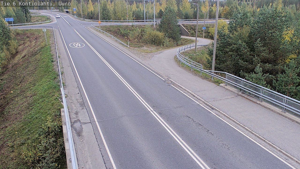 Kelikamerat Kuva Tie 6 Kontiolahti, Uuro, Kontiolahti, Pohjois-Karjala