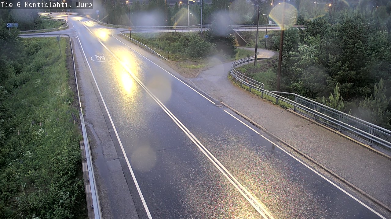 Kelikamerat Kuva Tie 6 Kontiolahti, Uuro, Kontiolahti, Pohjois-Karjala