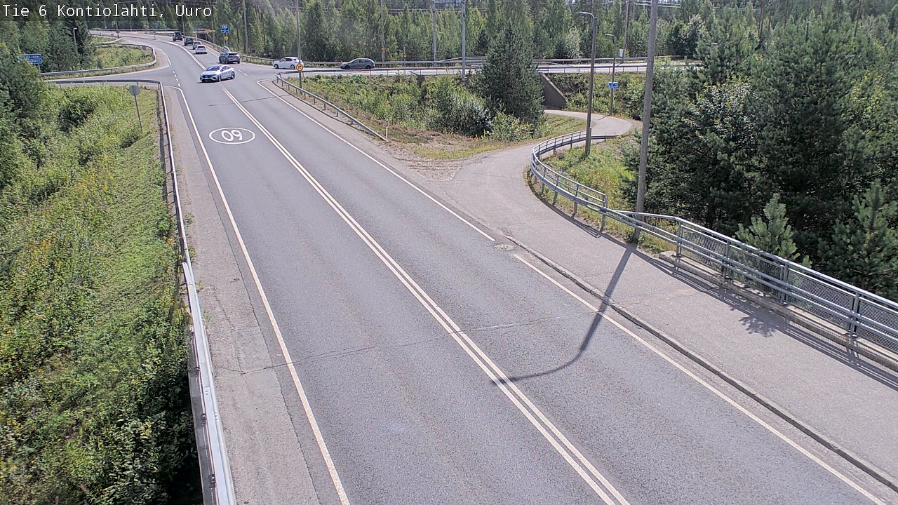 Kelikamerat Kuva Tie 6 Kontiolahti, Uuro, Kontiolahti, Pohjois-Karjala