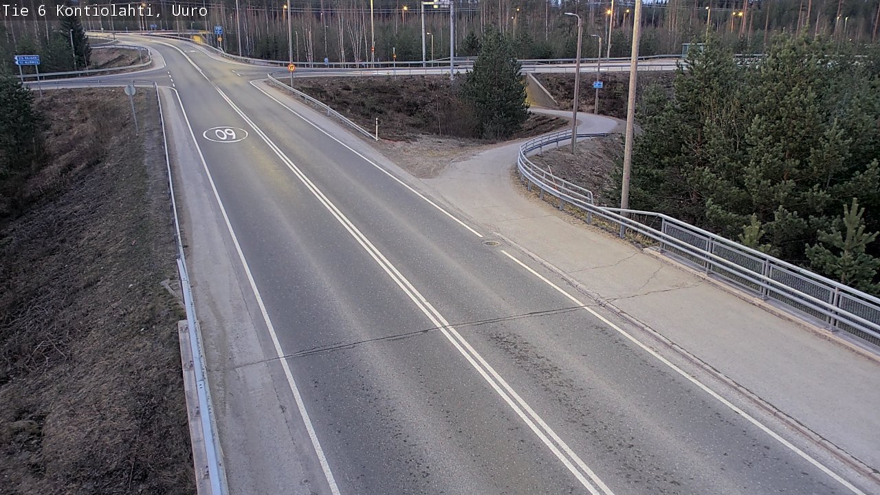 Kelikamerat Kuva Tie 6 Kontiolahti, Uuro, Kontiolahti, Pohjois-Karjala