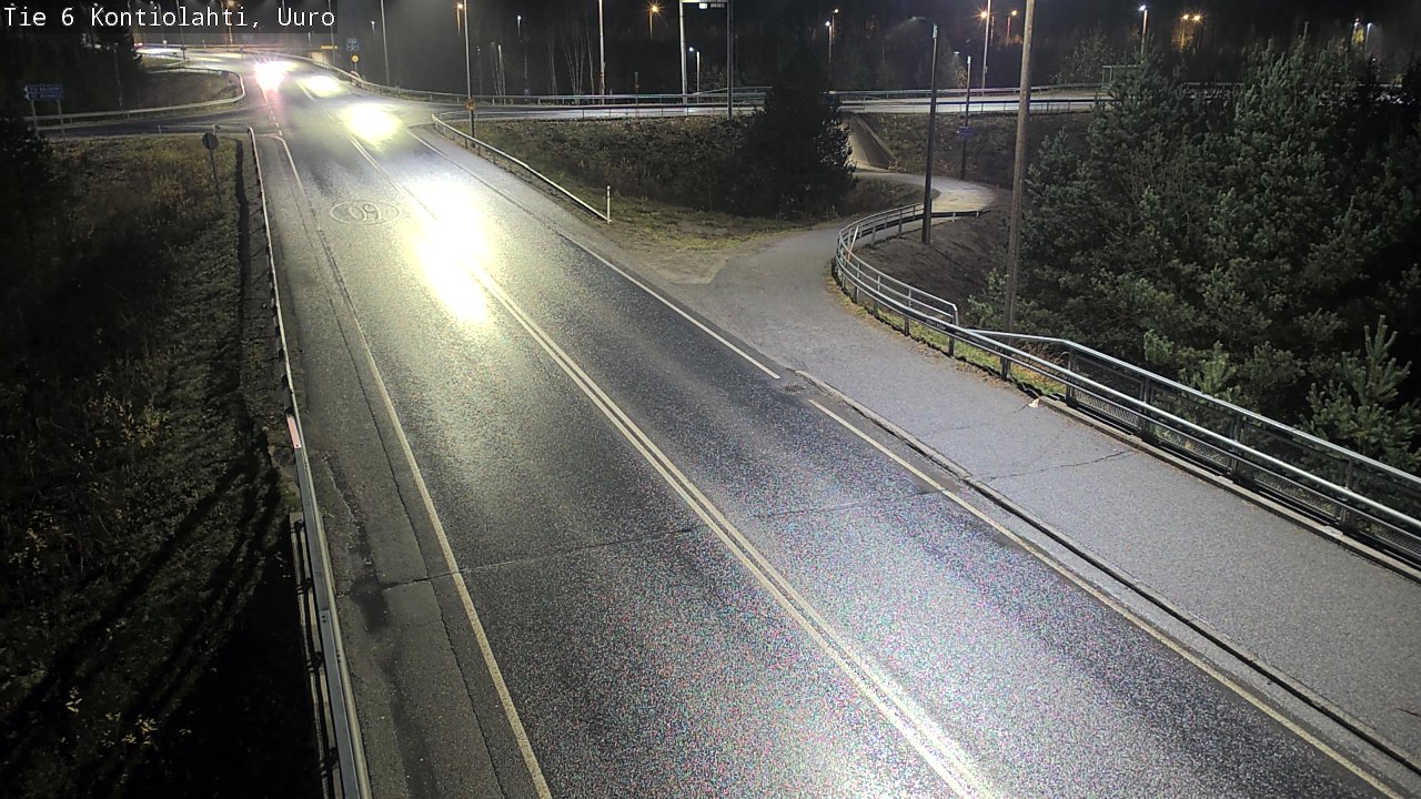 Kelikamerat Kuva Tie 6 Kontiolahti, Uuro, Kontiolahti, Pohjois-Karjala