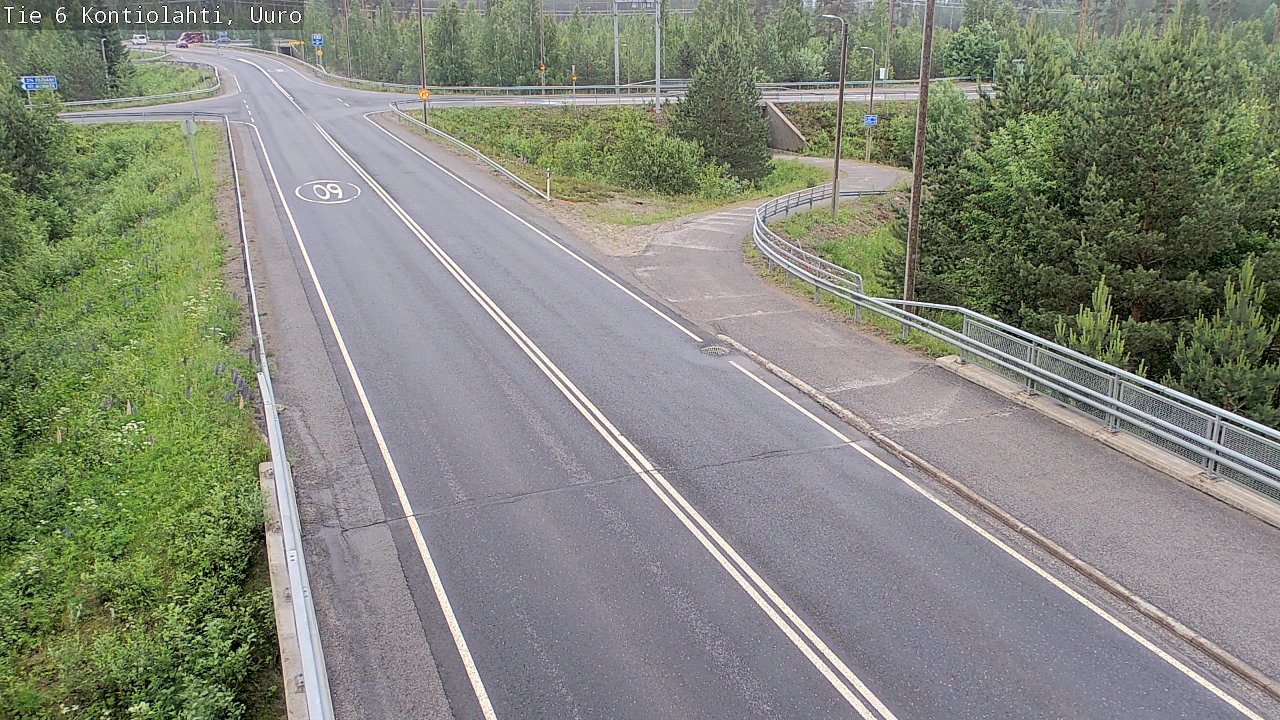 Kelikamerat Kuva Tie 6 Kontiolahti, Uuro, Kontiolahti, Pohjois-Karjala