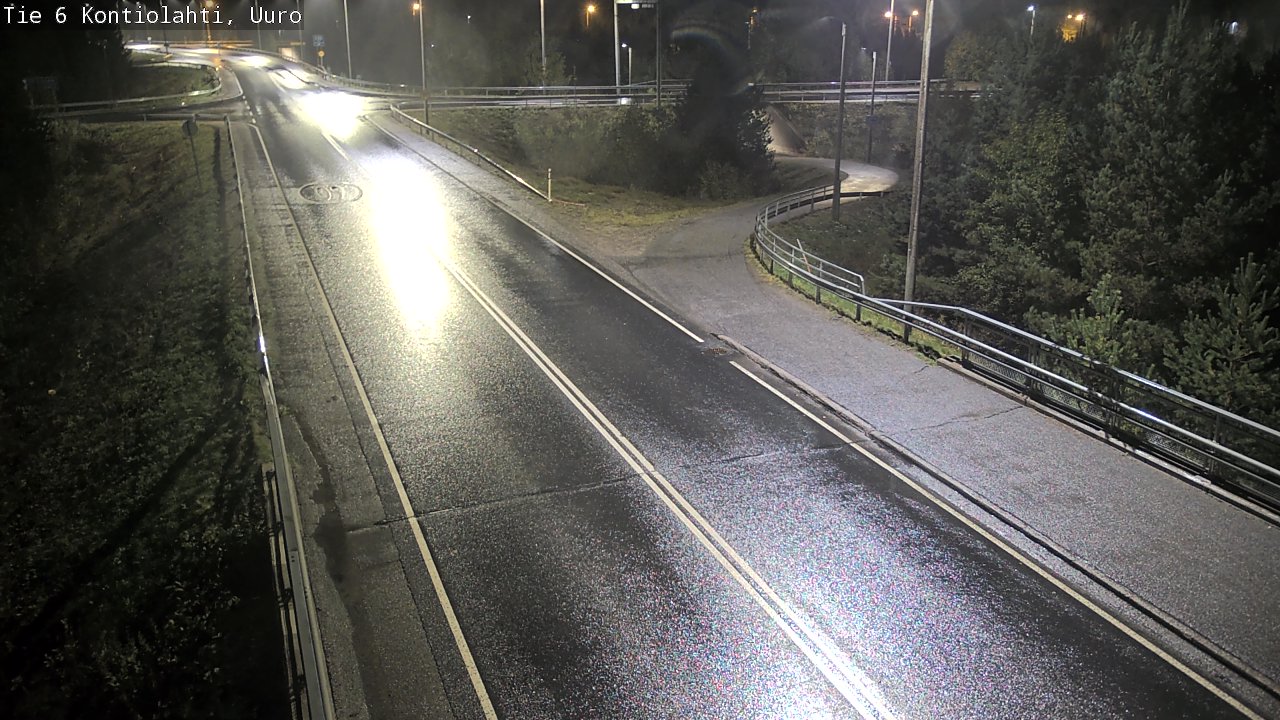 Weather Camera Image Road 6 Kontiolahti, Uuro, Kontiolahti, Pohjois-Karjala