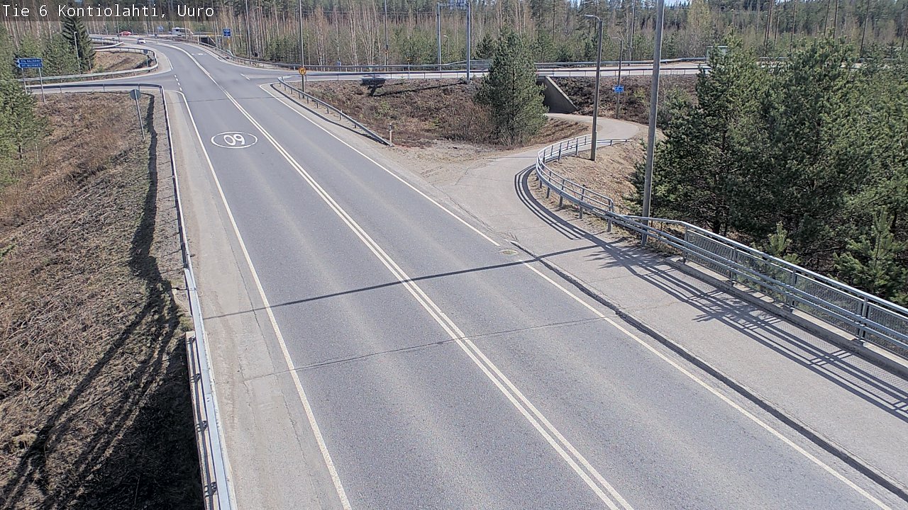 Kelikamerat Kuva Tie 6 Kontiolahti, Uuro, Kontiolahti, Pohjois-Karjala