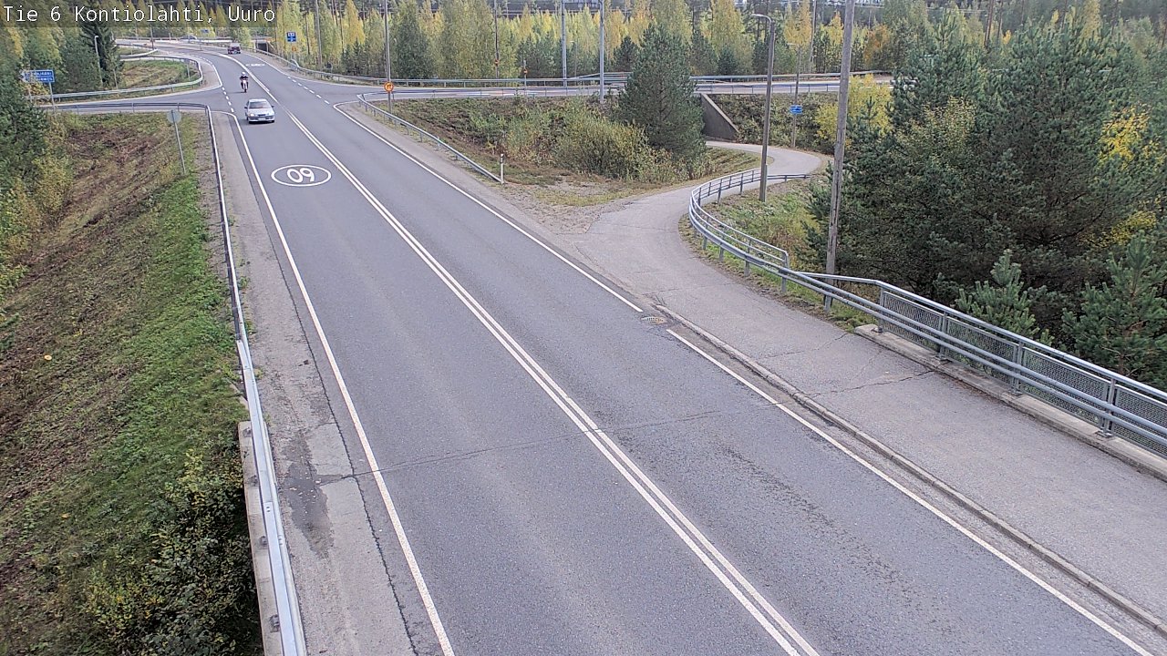 Kelikamerat Kuva Tie 6 Kontiolahti, Uuro, Kontiolahti, Pohjois-Karjala