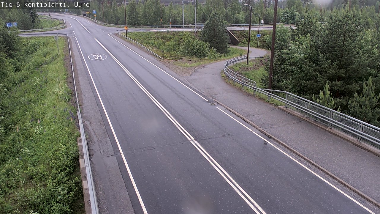 Kelikamerat Kuva Tie 6 Kontiolahti, Uuro, Kontiolahti, Pohjois-Karjala