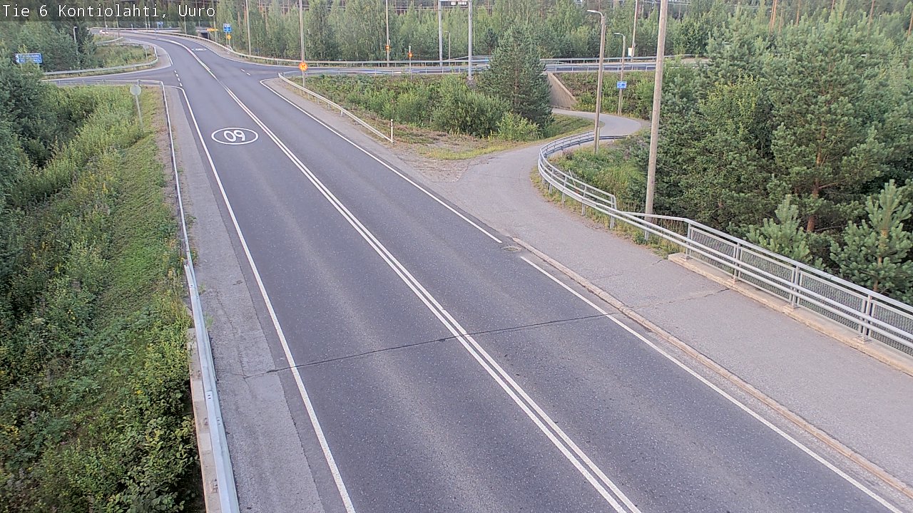 Kelikamerat Kuva Tie 6 Kontiolahti, Uuro, Kontiolahti, Pohjois-Karjala