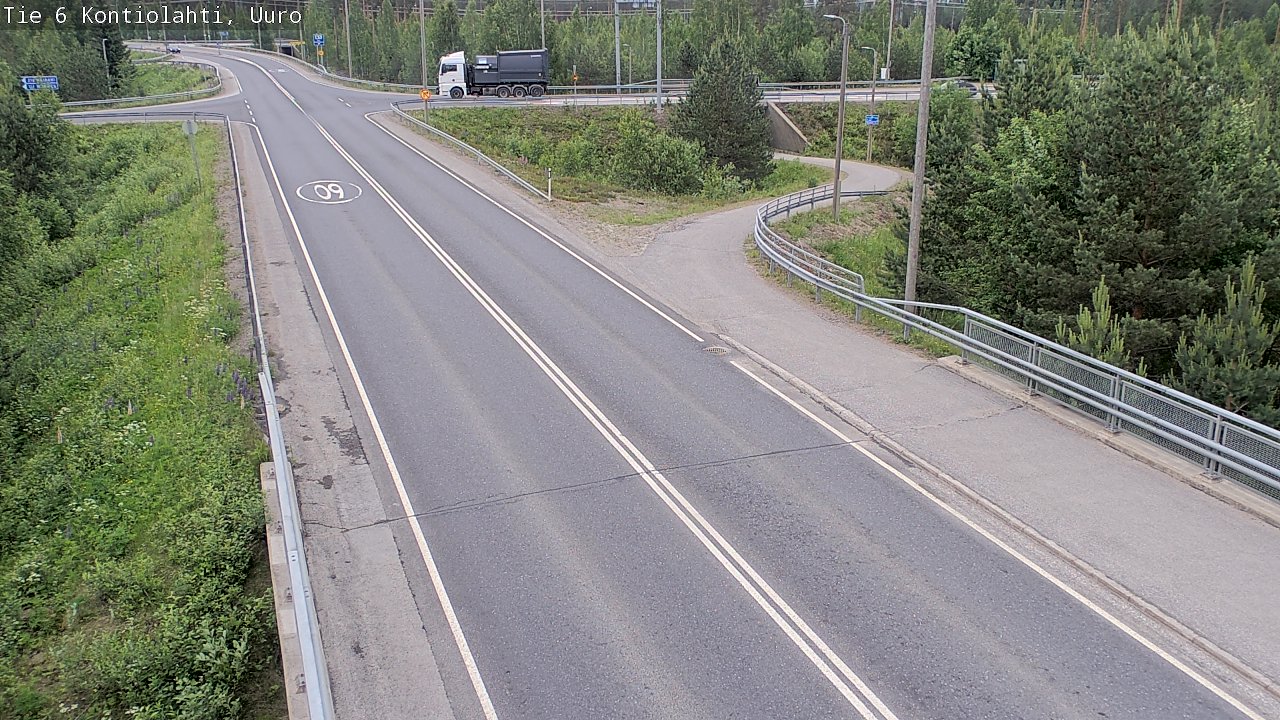 Kelikamerat Kuva Tie 6 Kontiolahti, Uuro, Kontiolahti, Pohjois-Karjala