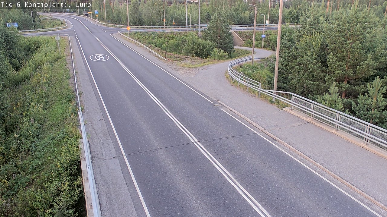 Kelikamerat Kuva Tie 6 Kontiolahti, Uuro, Kontiolahti, Pohjois-Karjala