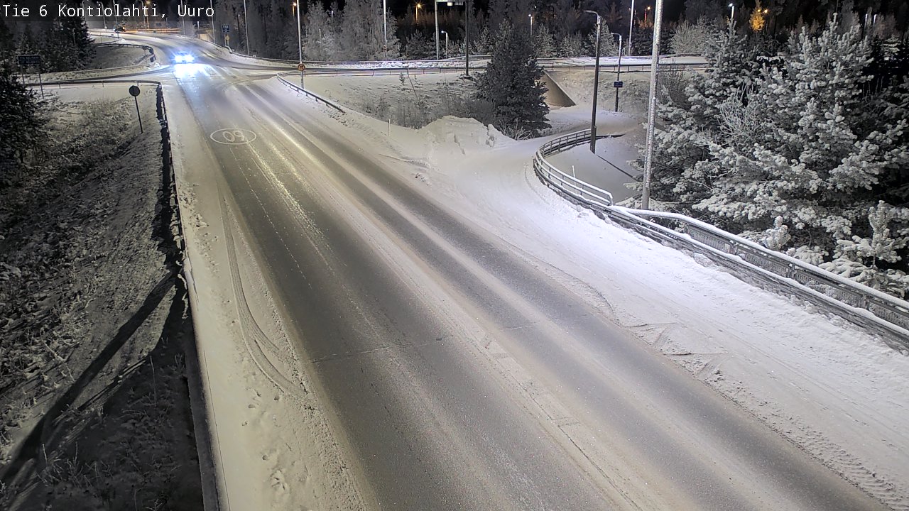 Kelikamerat Kuva Tie 6 Kontiolahti, Uuro, Kontiolahti, Pohjois-Karjala