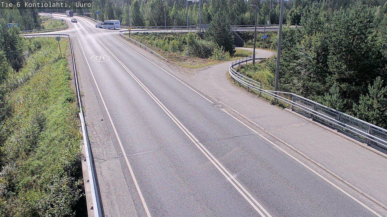 Kelikamerat Kuva Tie 6 Kontiolahti, Uuro, Kontiolahti, Pohjois-Karjala