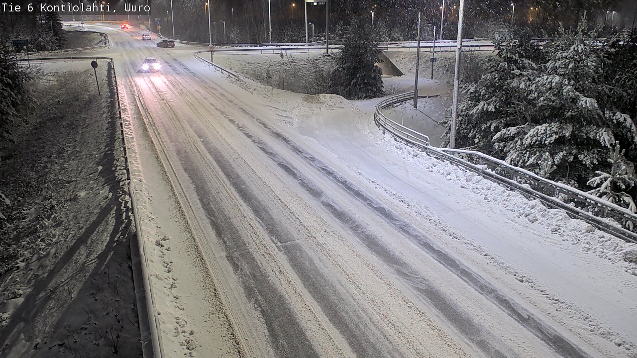 Kelikamerat Kuva Tie 6 Kontiolahti, Uuro, Kontiolahti, Pohjois-Karjala