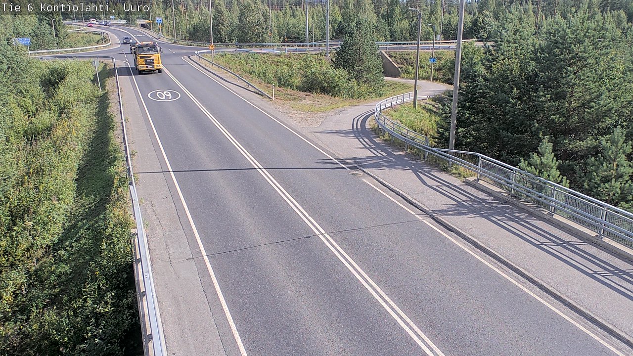 Kelikamerat Kuva Tie 6 Kontiolahti, Uuro, Kontiolahti, Pohjois-Karjala