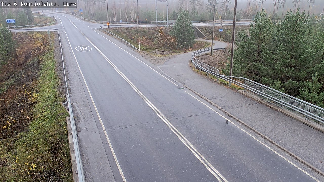 Kelikamerat Kuva Tie 6 Kontiolahti, Uuro, Kontiolahti, Pohjois-Karjala