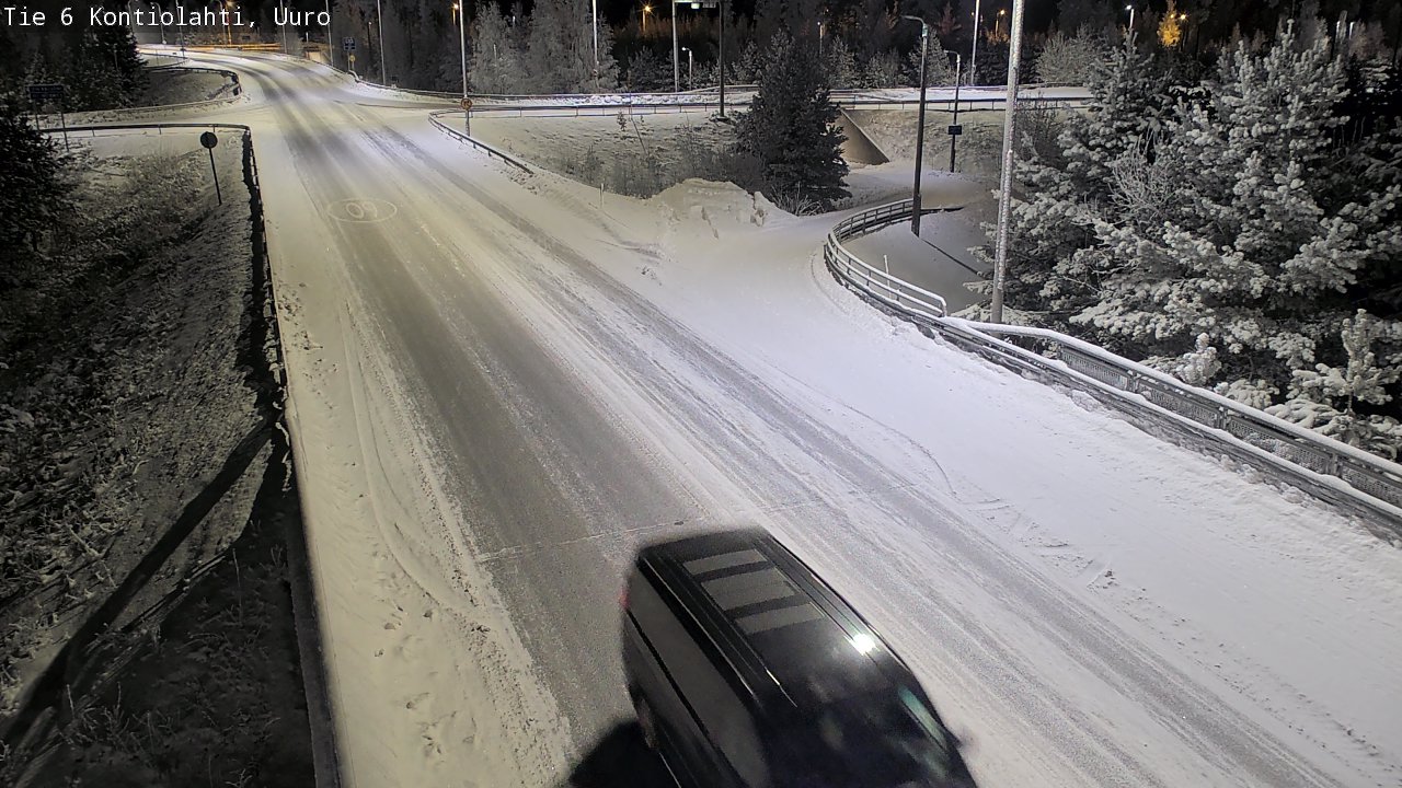 Kelikamerat Kuva Tie 6 Kontiolahti, Uuro, Kontiolahti, Pohjois-Karjala