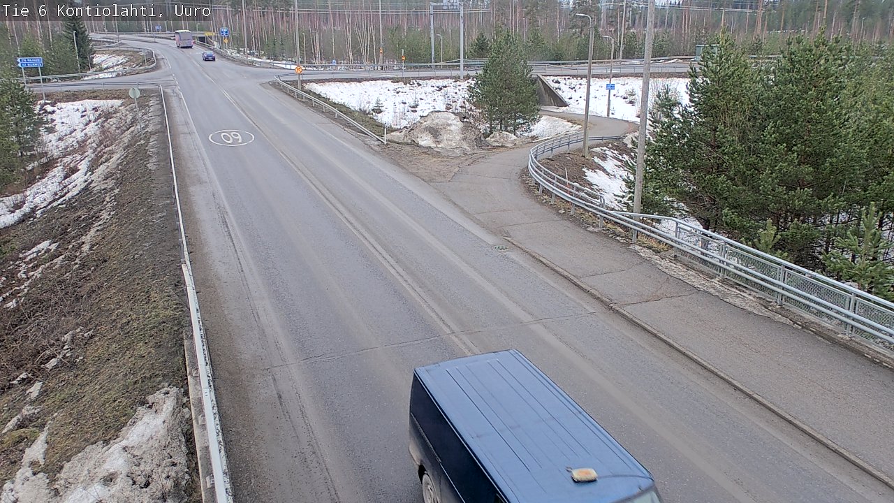 Kelikamerat Kuva Tie 6 Kontiolahti, Uuro, Kontiolahti, Pohjois-Karjala