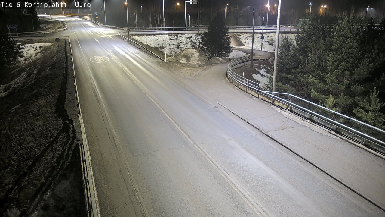 Weather Camera Image Väg 6 Kontiolax, Uuro, Kontiolahti, Pohjois-Karjala