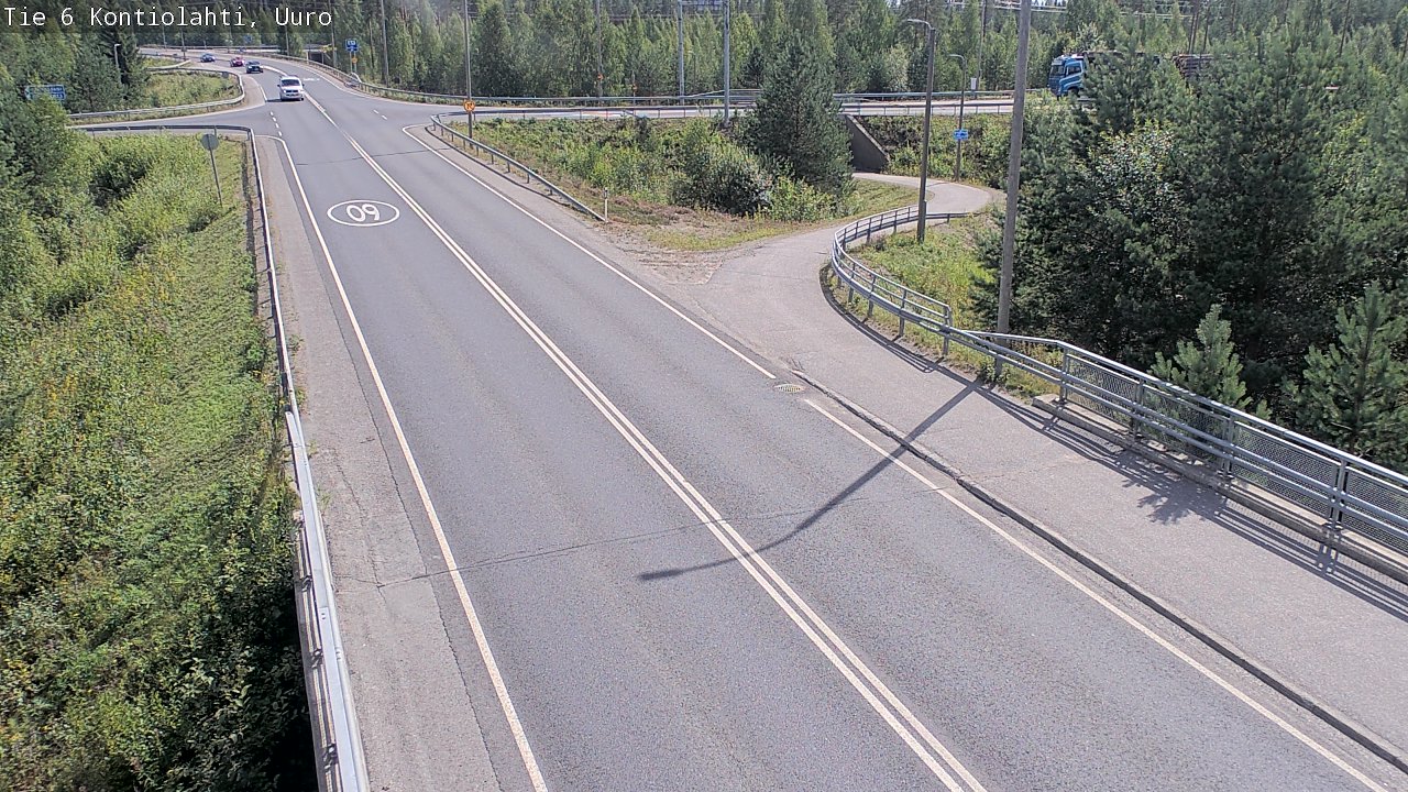 Kelikamerat Kuva Tie 6 Kontiolahti, Uuro, Kontiolahti, Pohjois-Karjala