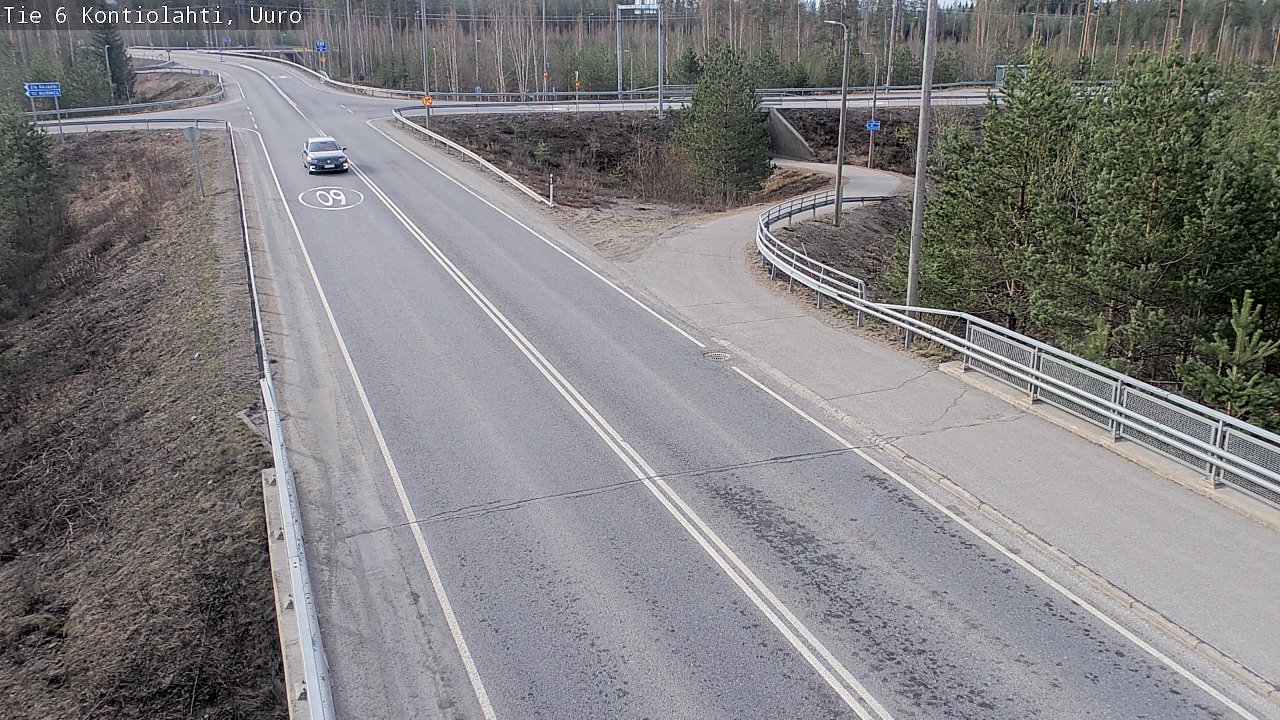 Kelikamerat Kuva Tie 6 Kontiolahti, Uuro, Kontiolahti, Pohjois-Karjala