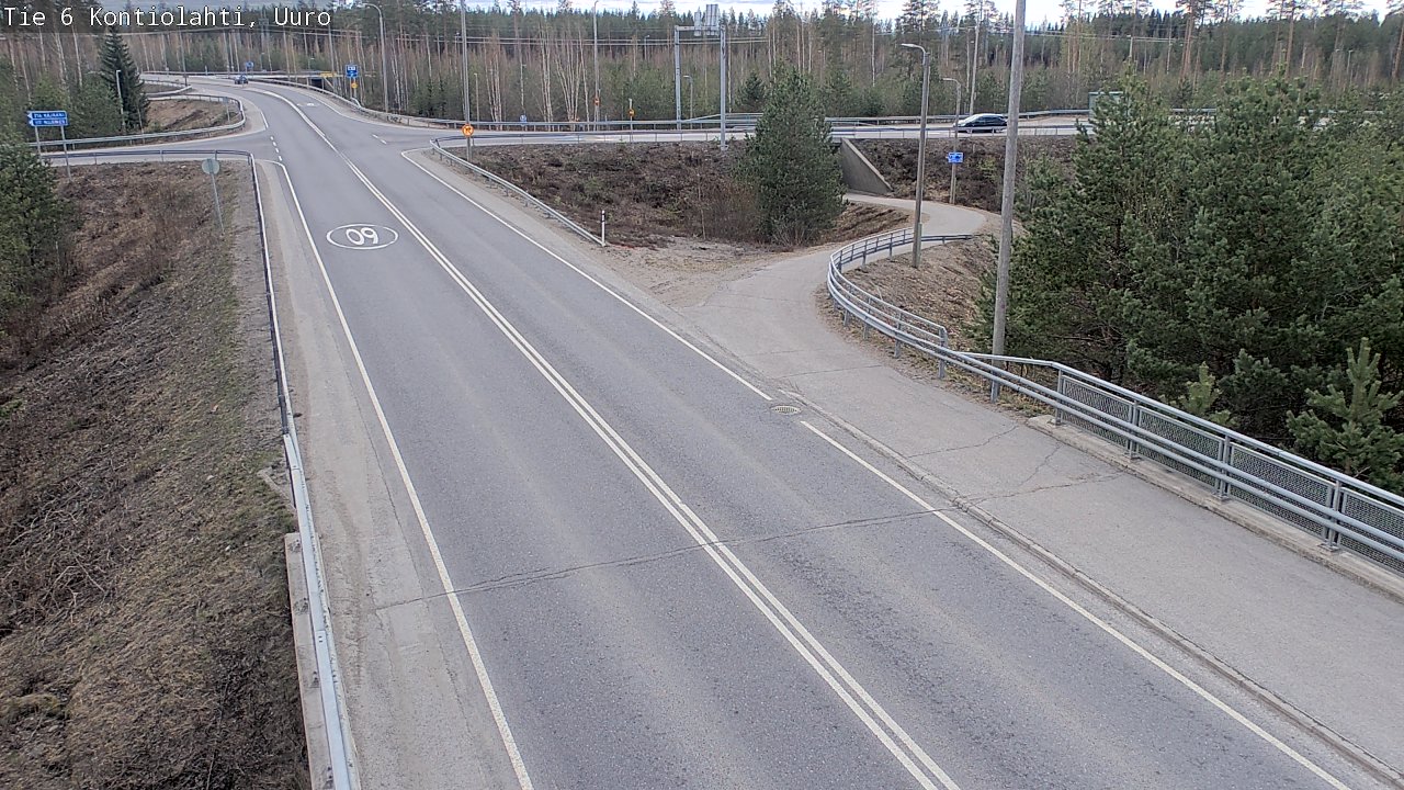 Kelikamerat Kuva Tie 6 Kontiolahti, Uuro, Kontiolahti, Pohjois-Karjala