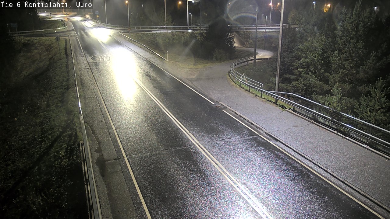 Weather Camera Image Road 6 Kontiolahti, Uuro, Kontiolahti, Pohjois-Karjala