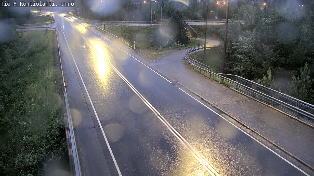 Kelikamerat Kuva Tie 6 Kontiolahti, Uuro, Kontiolahti, Pohjois-Karjala