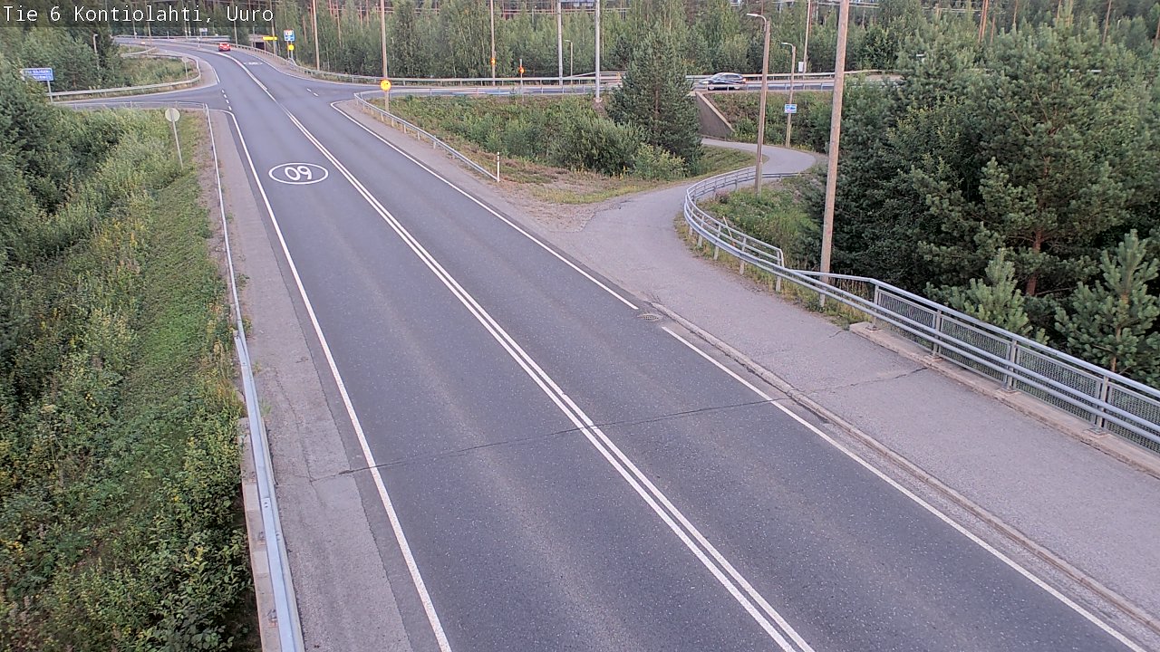 Kelikamerat Kuva Tie 6 Kontiolahti, Uuro, Kontiolahti, Pohjois-Karjala