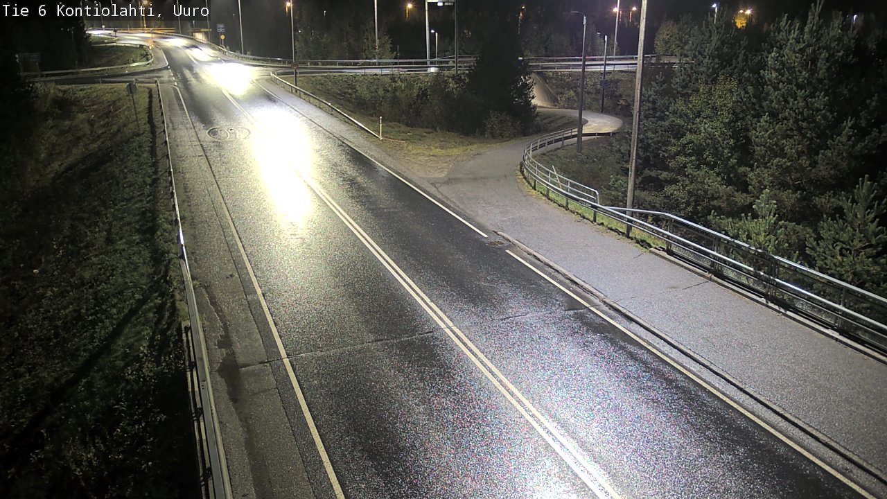 Weather Camera Image Road 6 Kontiolahti, Uuro, Kontiolahti, Pohjois-Karjala
