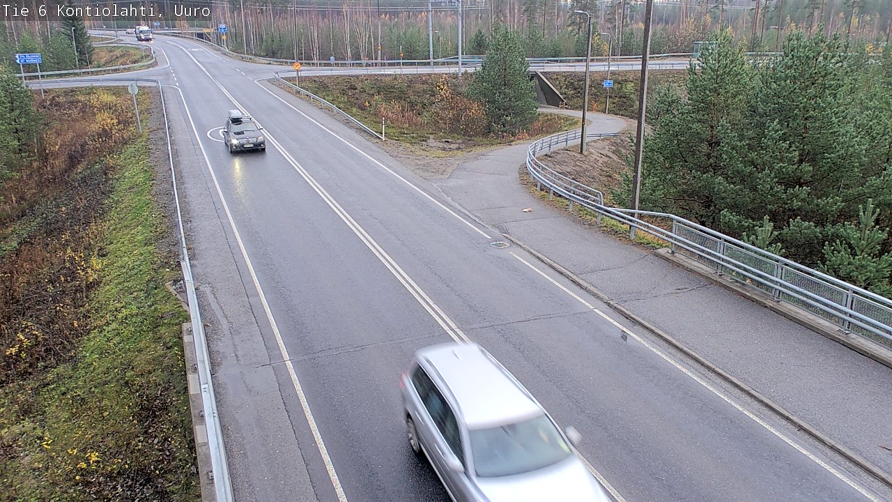 Kelikamerat Kuva Tie 6 Kontiolahti, Uuro, Kontiolahti, Pohjois-Karjala