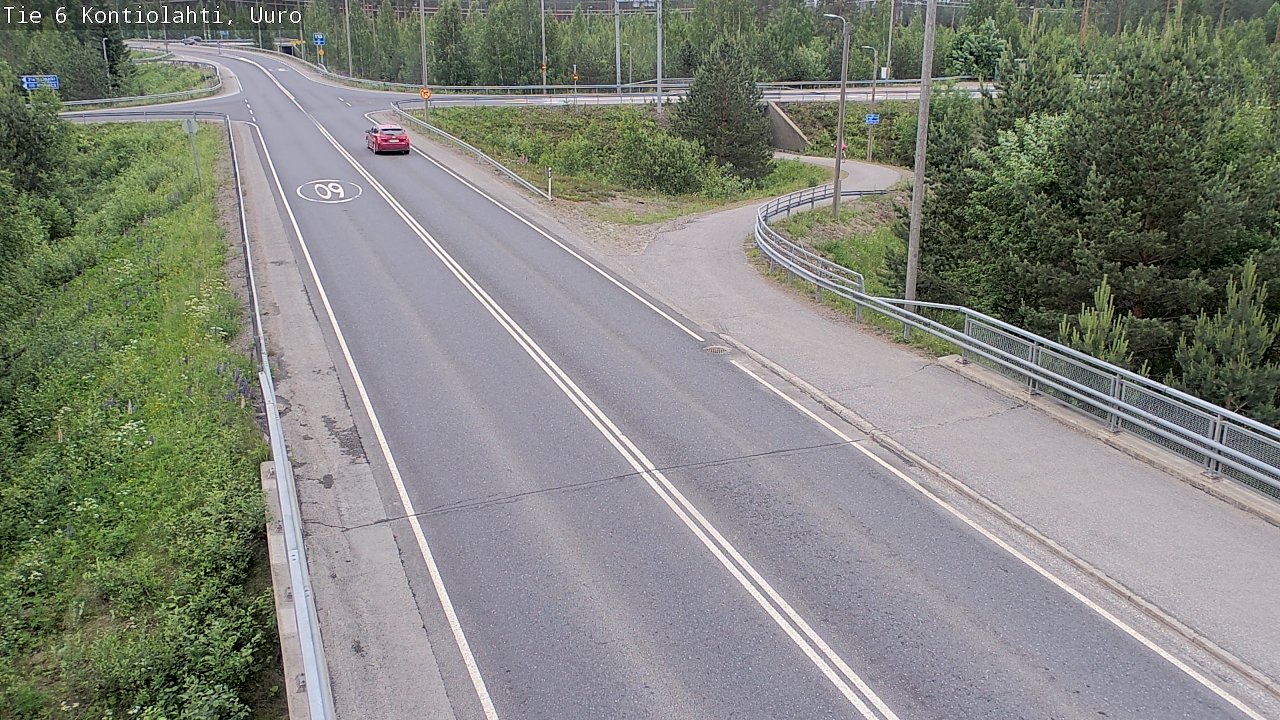Kelikamerat Kuva Tie 6 Kontiolahti, Uuro, Kontiolahti, Pohjois-Karjala
