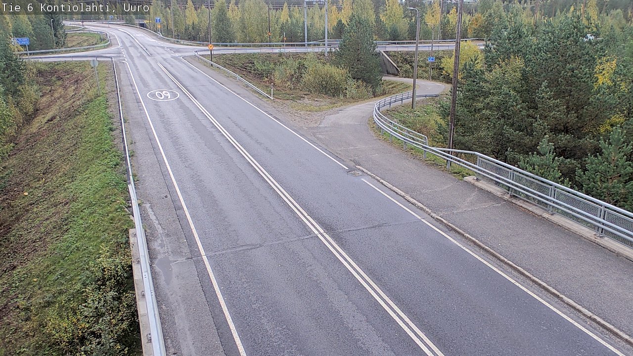 Kelikamerat Kuva Tie 6 Kontiolahti, Uuro, Kontiolahti, Pohjois-Karjala