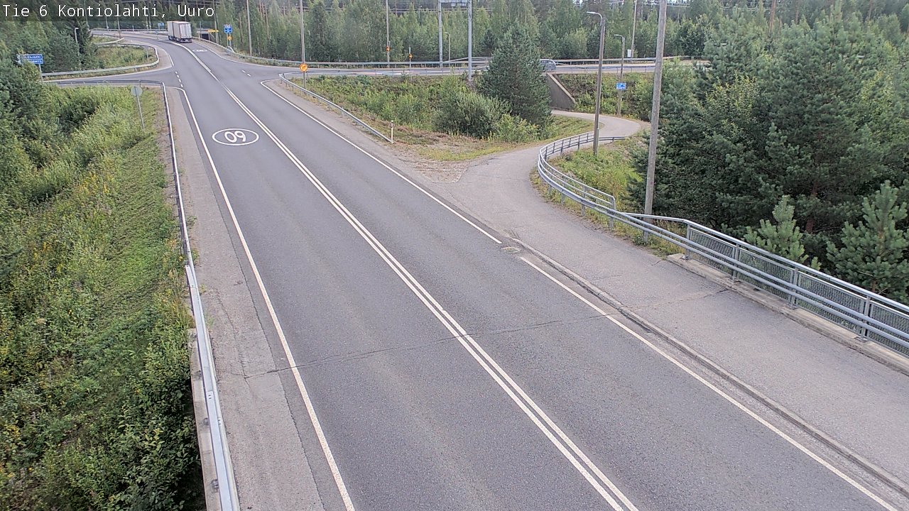 Kelikamerat Kuva Tie 6 Kontiolahti, Uuro, Kontiolahti, Pohjois-Karjala